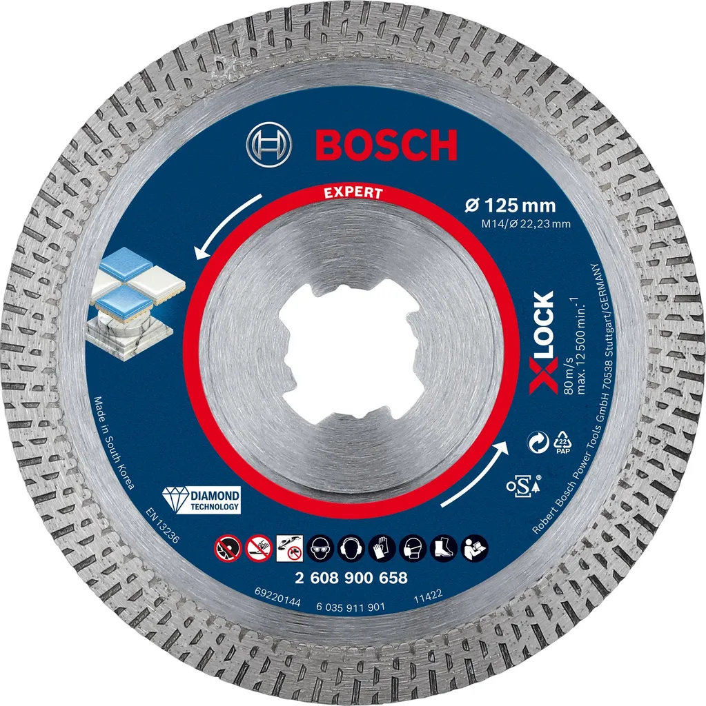 Tagli Perfetti su Ceramica Dura | Bosch Expert HardCeramic 125mm