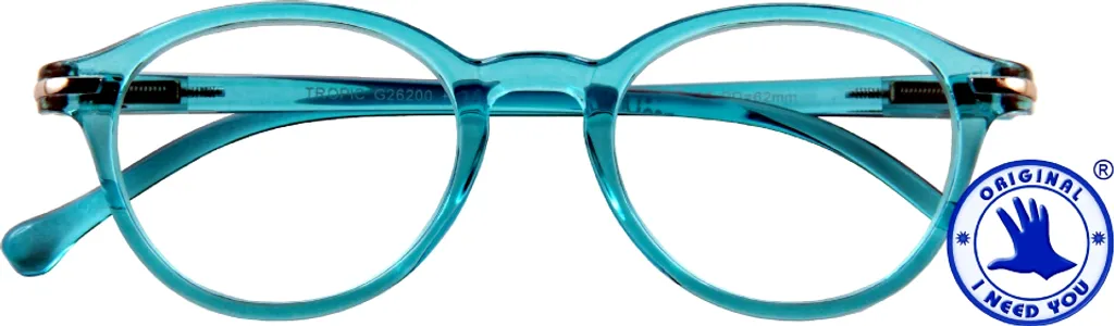 Occhiali da Lettura Fashion Turquoise +3.0 | Look Tropicale