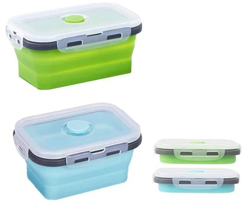 Bols pliables anti-encombrement - Solution de rangement cuisine lot de 4