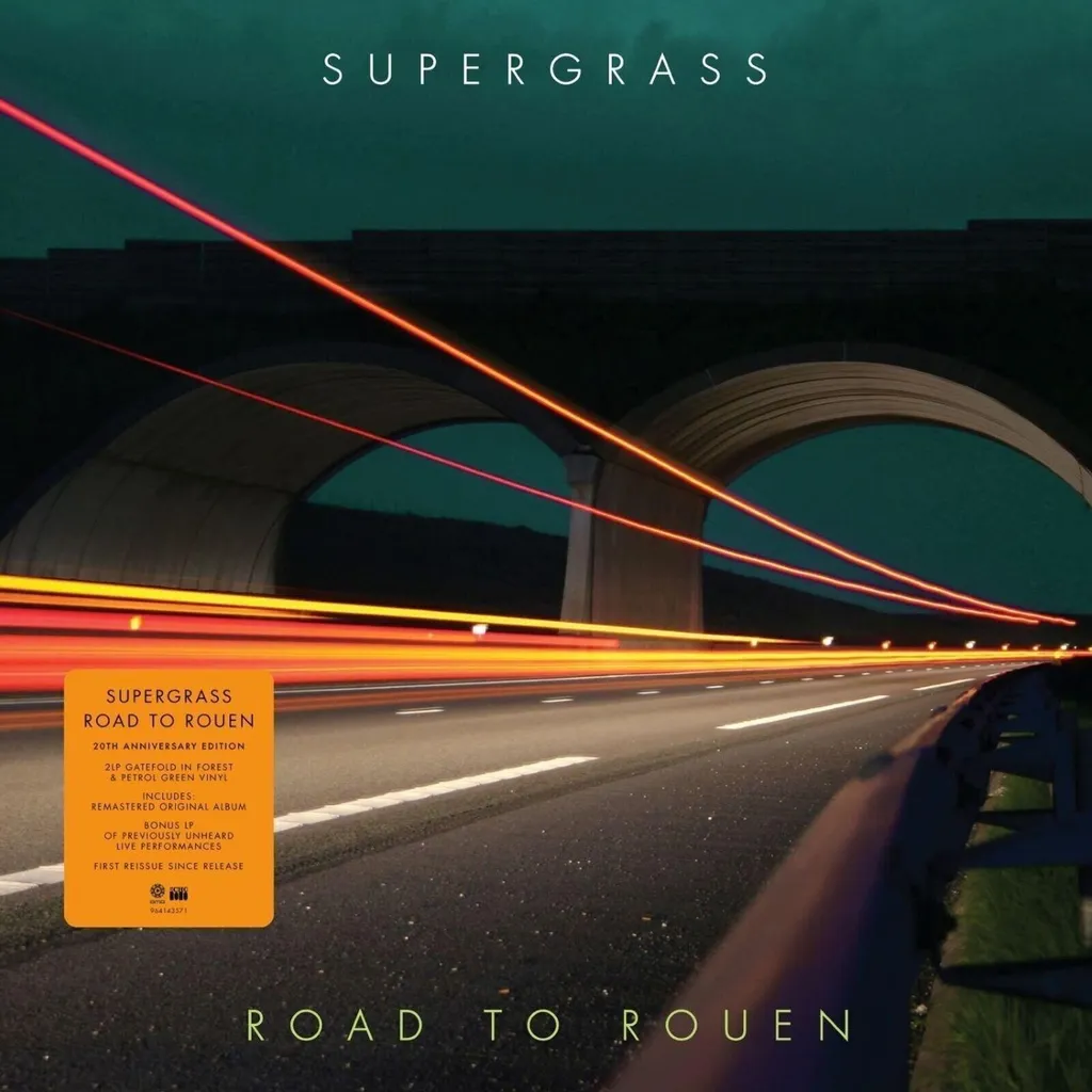 Supergrass Road To Rouen Double Vinyle Vert Forêt et Pétrole Collector