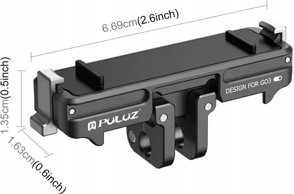 Adaptateur 1/4'' pour Insta360 GO3 : Solution Fixation GoPro PU973B - 7