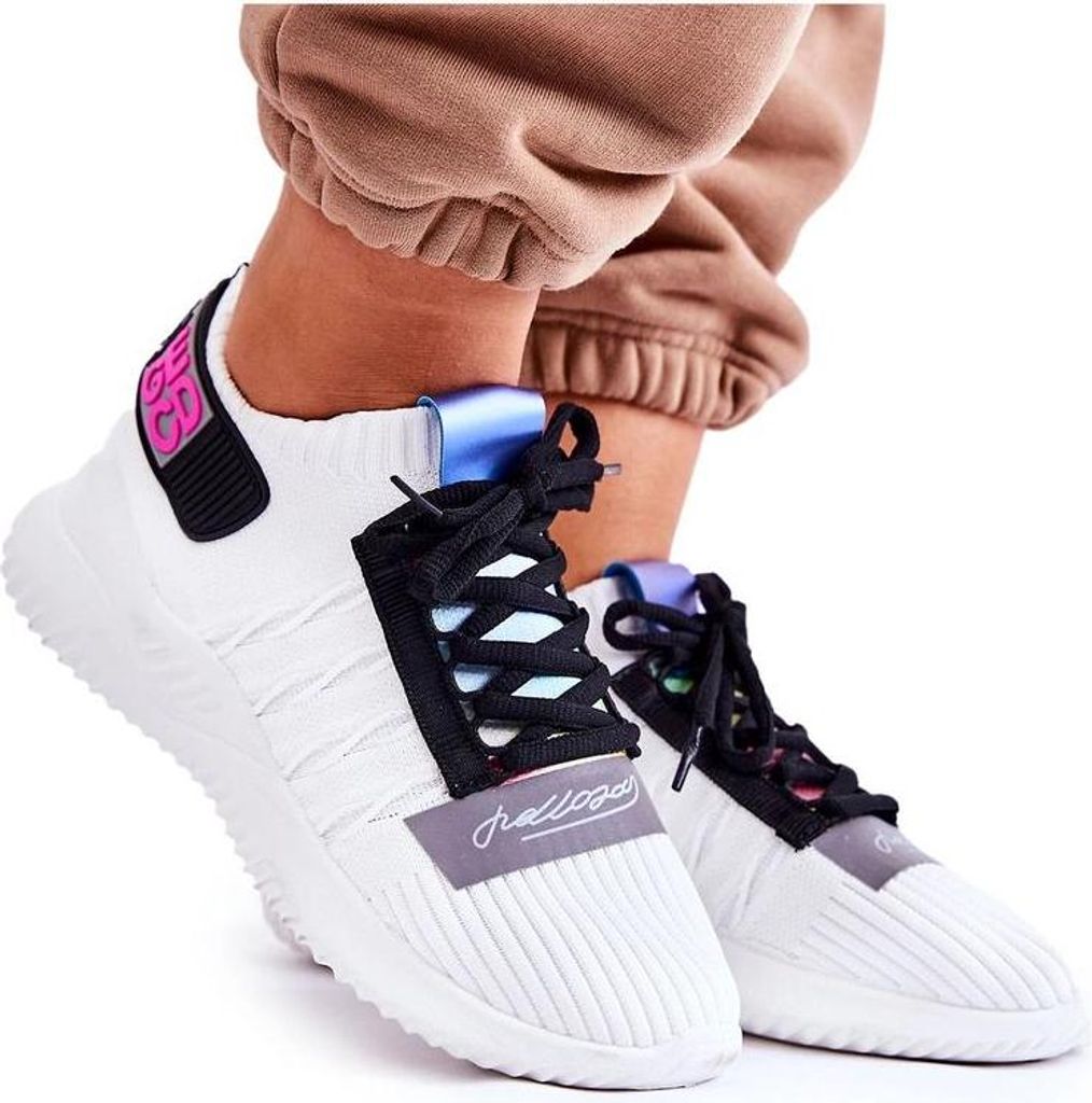 Damen Sportschuhe Slipper Weiß Klayra 39