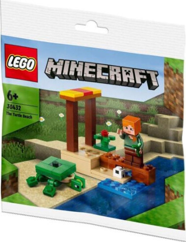 LEGO Minecraft The Turtle Beach 30432, Zestaw do budowania, Zdjęcie produktu 