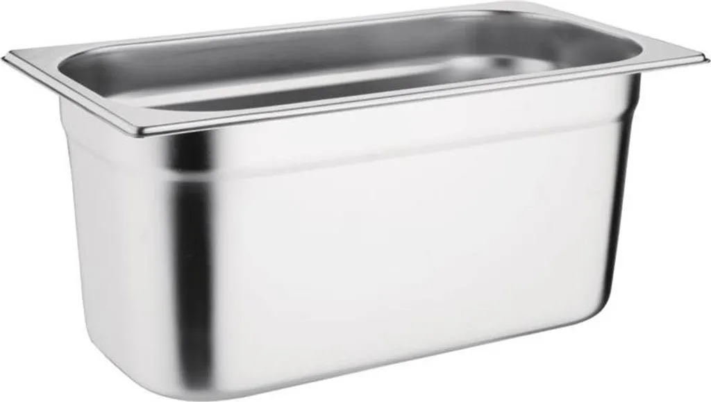 Bacinella Inox Vogue GN 1/3 Profonda 150mm - Capacità 5.7L Professionale