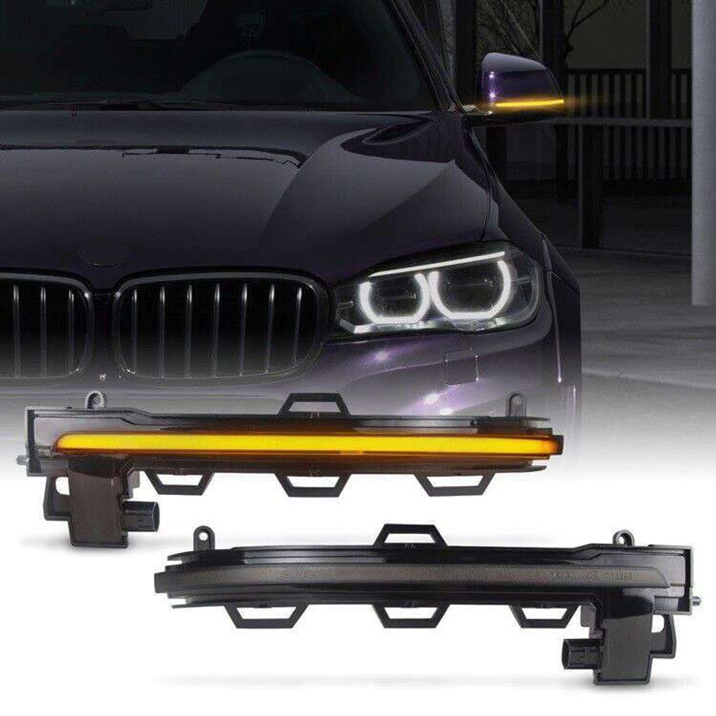 Led Blinker Aussenspiegel für BMW X3 F25 | X4 F26 | X5 F15 | X6 F16 | SCHWARZ