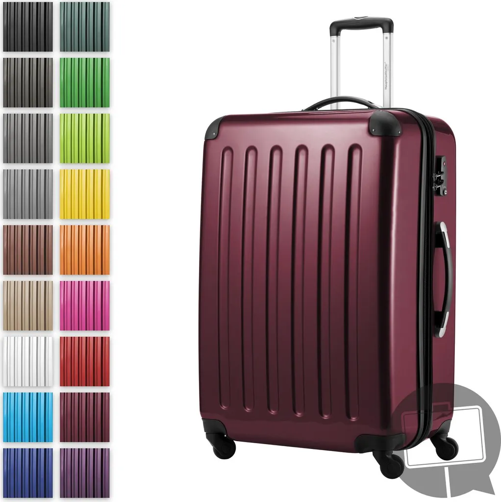 Recensione Alex Valigia Bordeaux: Il Trolley XL Lucido da 119L