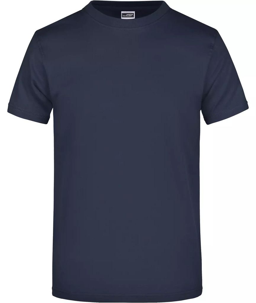 James and Nicholson - T-Shirt Rundhalsausschnitt für Herren/Damen Uni LT2621 (M) (Marineblau)
