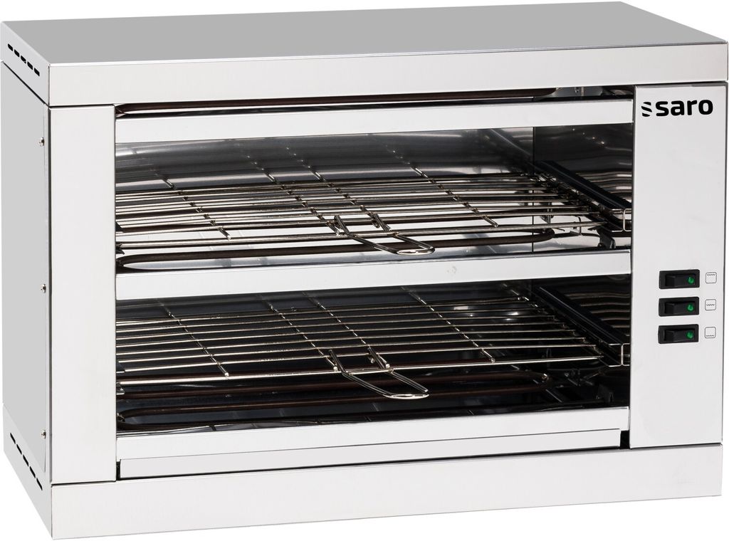 Saro DABUR, Edelstahl, Freistehend, Leiter, 6 Scheibe(n), Edelstahl, 3300 W