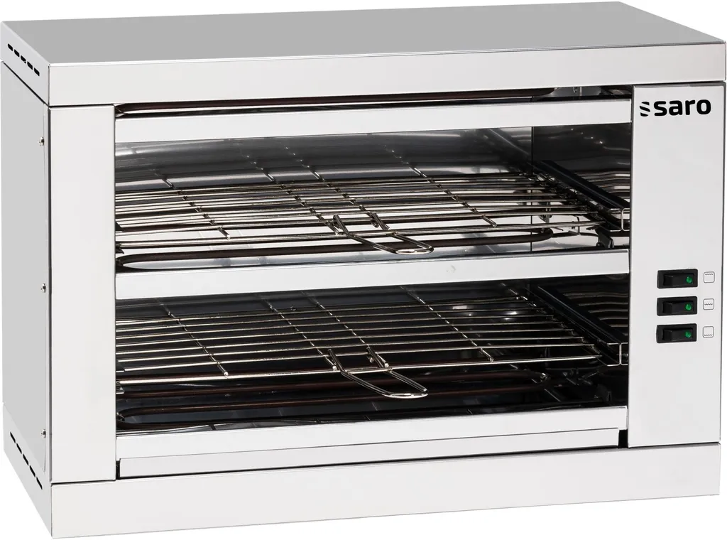 Grille-pain Saro Dabur Inox - Thermostat ajustable et dorage automatique