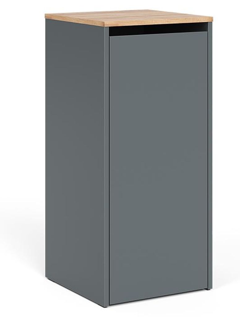 Mobiletto da bagno Vicco Viktor Antracite/Rovere dorato Immagine del prodotto 