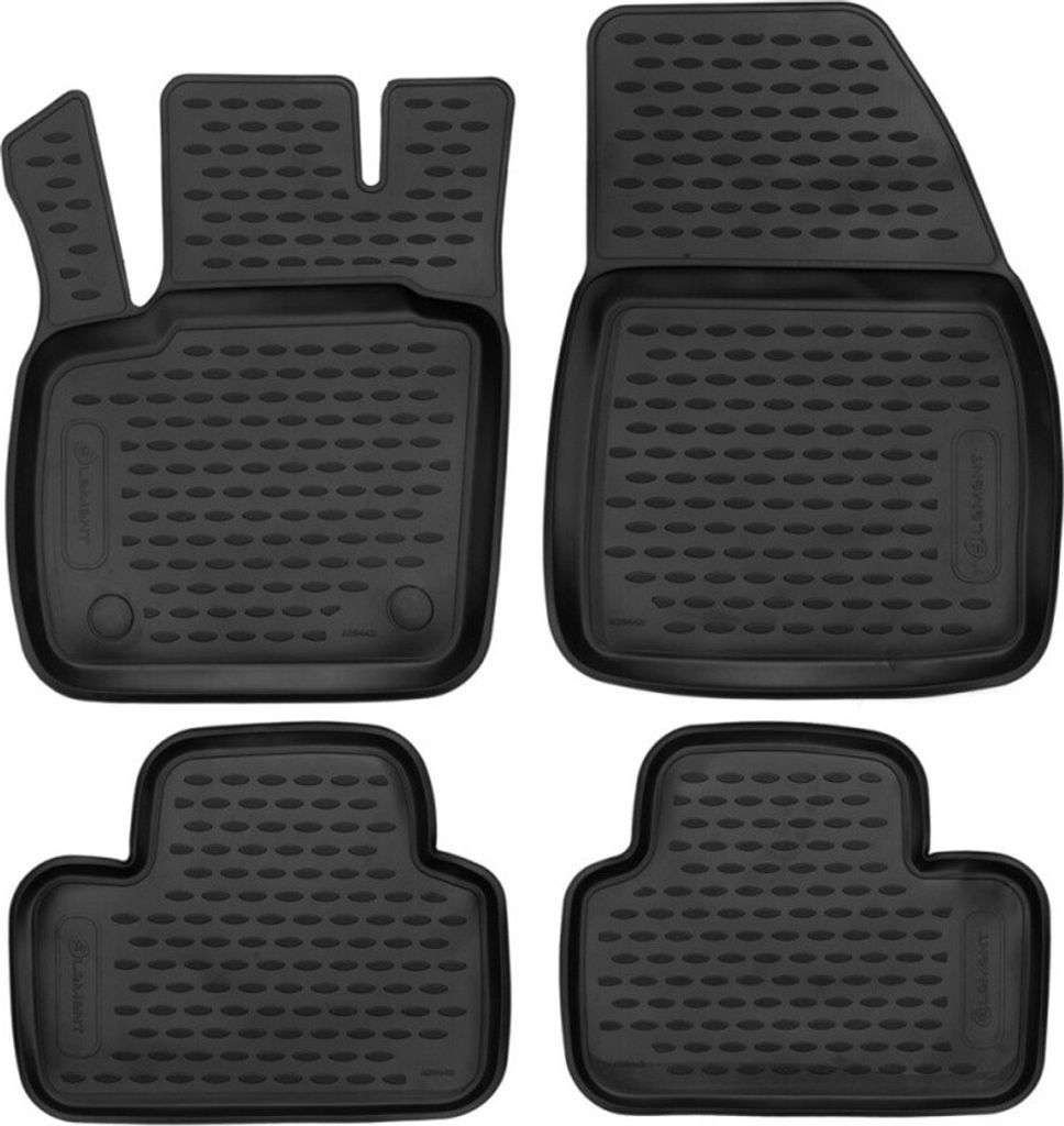 ELEMENT Gummi-Fussmatten 3D kompatible mit VOLVO XC40, 2017->, 4 tlg.