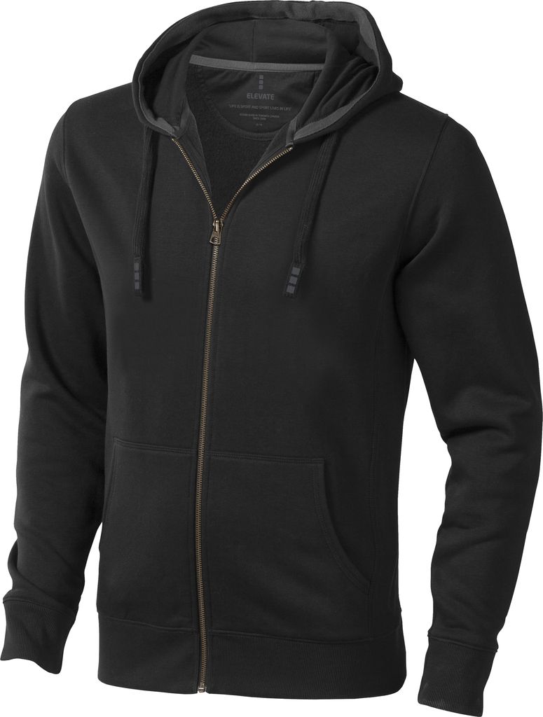 Elevate Herren Kapuzenjacke Arora PF1850 (M) (Schwarz)