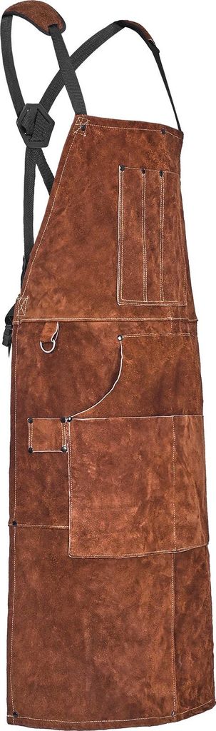 SucceBuy Tablier de soudeur en cuir, tablier de protection Image du produit 