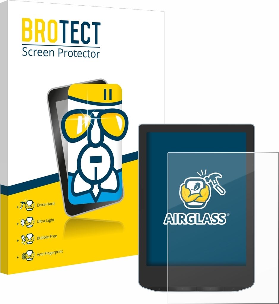 BROTECT Schutzglas für Vivlio Light HD Color Schutzfolie Panzer Folie Glas Display Schutz klar
