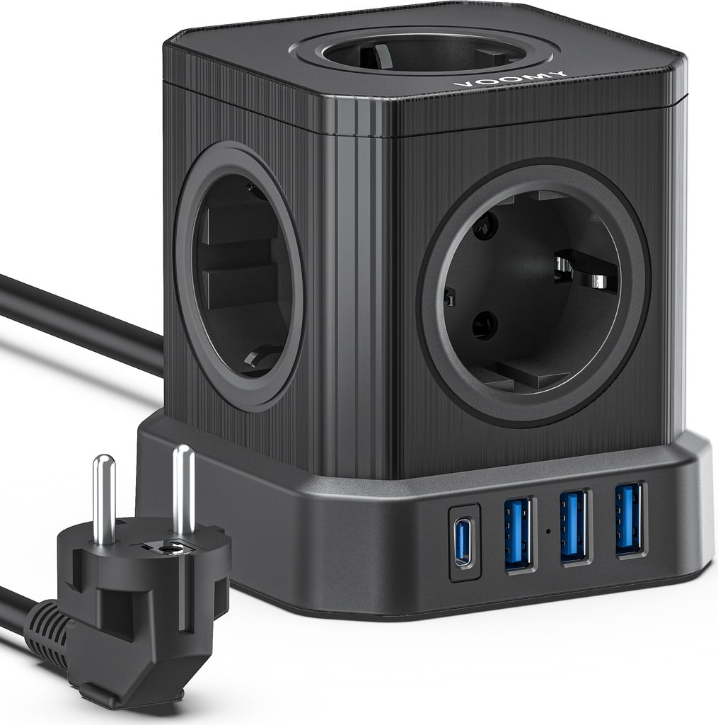 Voomy Power Cube S6, 2 m, Drinnen, Produktbild 