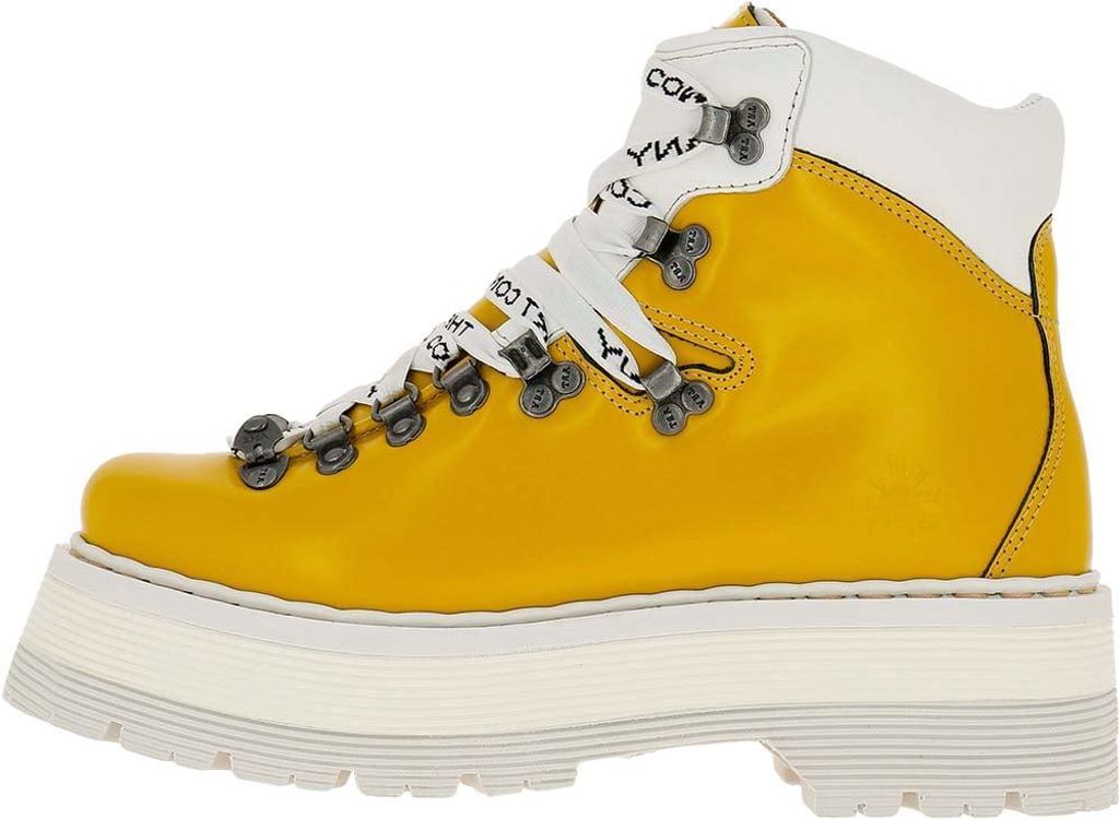 Art Stiefeletten Herren/Damen 0910 CITY YELLOW-WHITE/ ART ALPINE Farbe Gelb