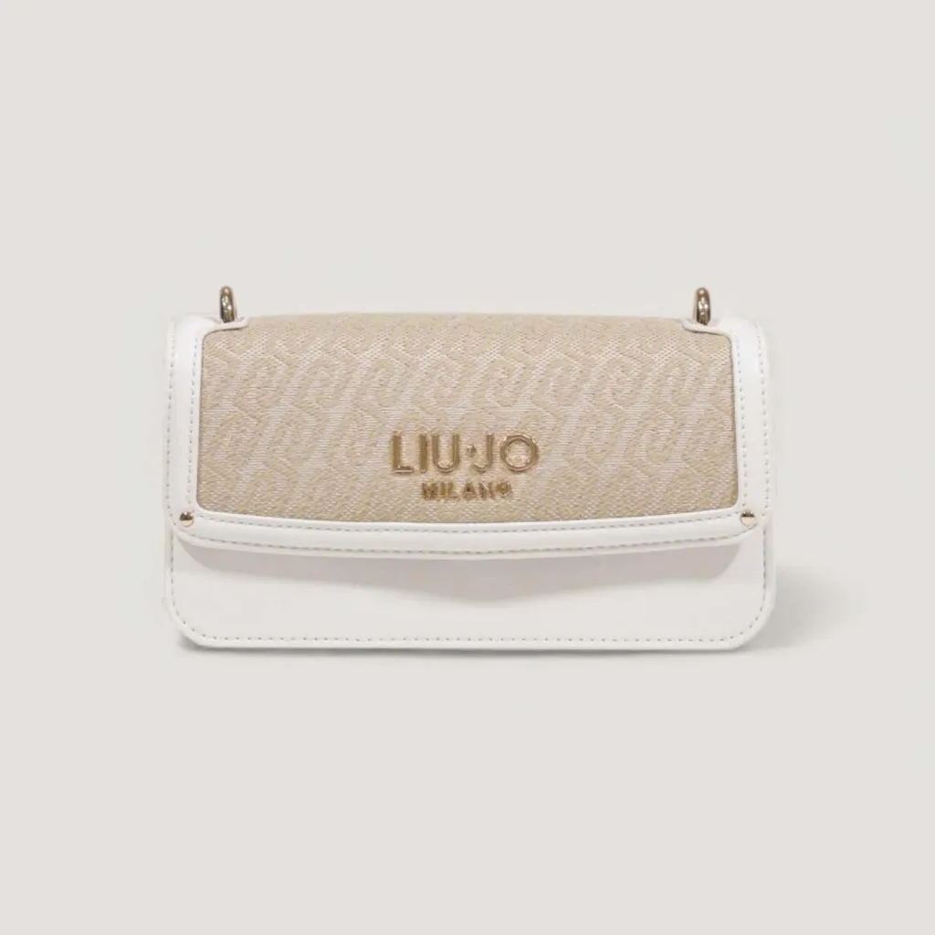 Sac à Main Beige Liu Jo Crossbody - Parfait pour Sorties et Soirées