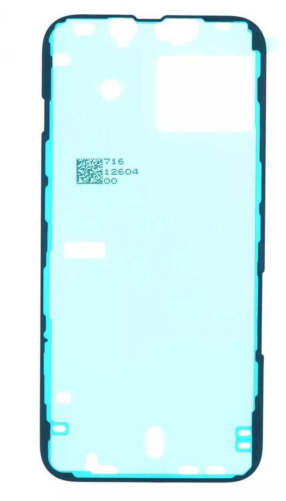 Rahmenkleber / Dichtung für Display iPhone 13 schwarz Produktbild 