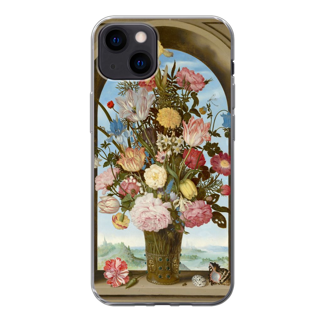 MuchoWow® Handyhülle Schutzhülle Hülle für iPhone 13 Vase Produktbild 