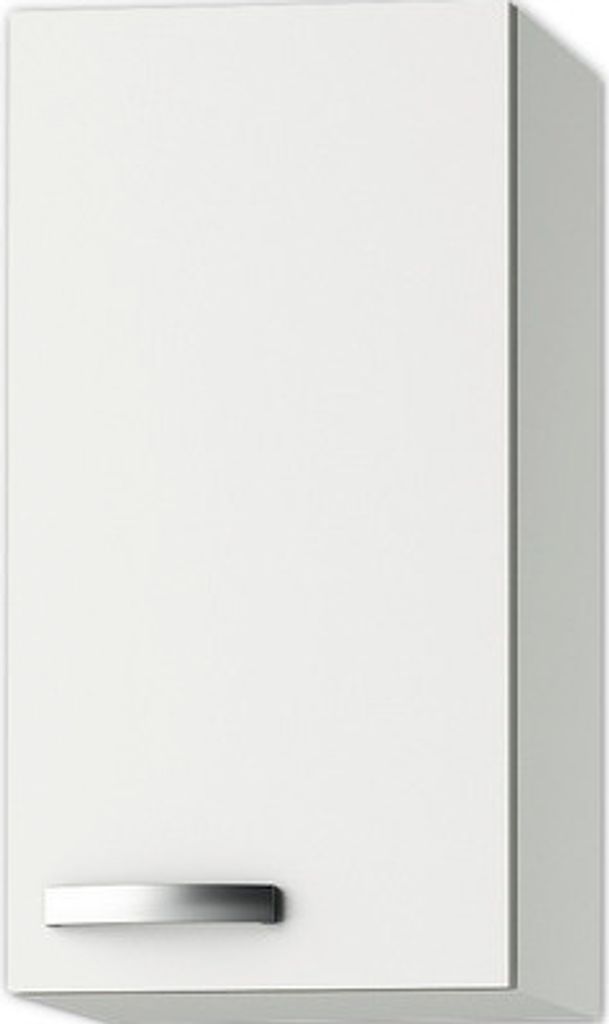 Optifit Hängeschrank Lagos286 BxTxH 30 x 34,6 x 57,6 cm weiß glänzend zerlegt Anschlag reversibel KULG O306-9+