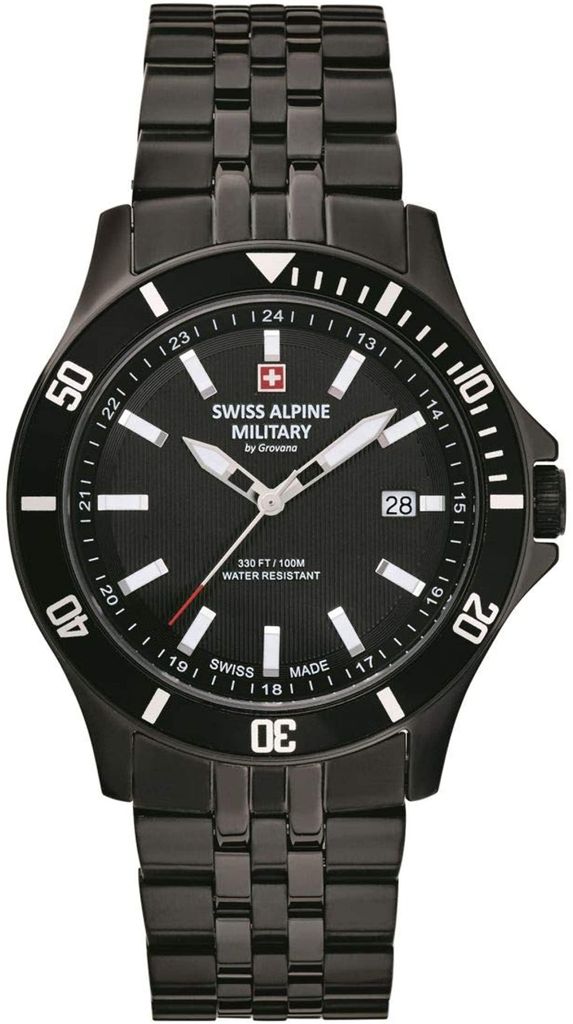 Swiss Alpine Military Herren Armbanduhr Taucheruhr Produktbild 