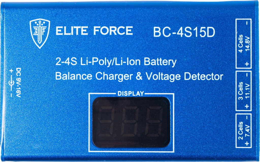 Chargeur LiPo Elite Force idéal pour vos parties d'Airsoft longues
