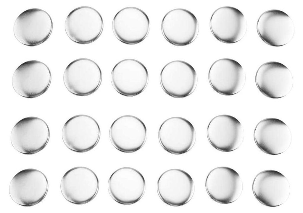 1000 ks 58 mm DIY slepý kolík odznak díly spotřební Obrázek produktu 