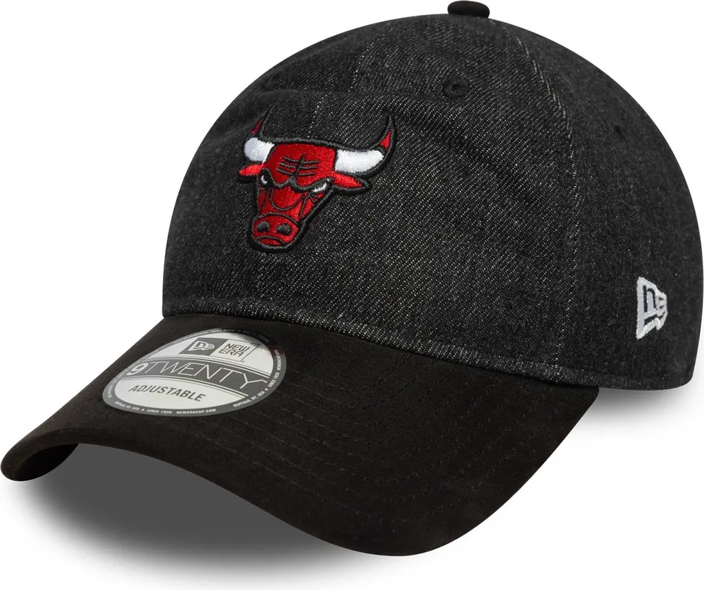 Casquette Chicago Bulls New Era 9Twenty Denim avec Fermeture Strapback