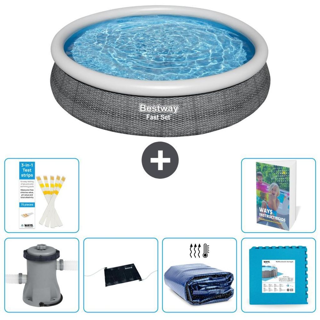 Bestway Fast Set Rund - 366x76 cm - 7-teilig S340