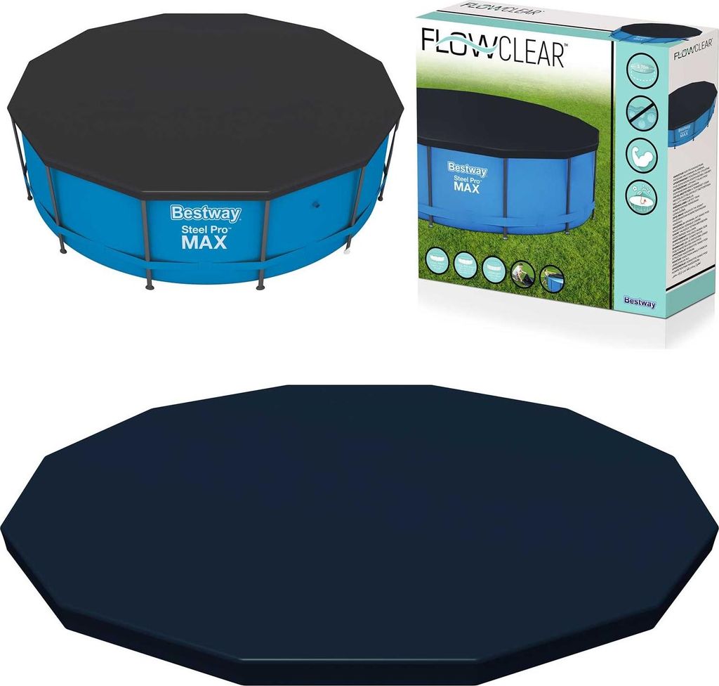 Bestway 58037 copertura per piscina con struttura da 366 cm Immagine del prodotto 