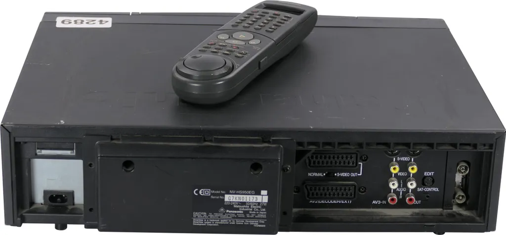 Magnétoscope pour Numérisation VHS Panasonic NV-HS950EG Qualité Pro - 3