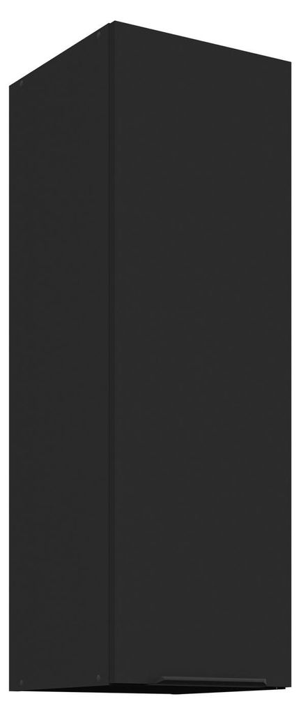 Küchen Hängeschrank 30 cm SIENA Schwarz Küche Küchenzeile Produktbild 
