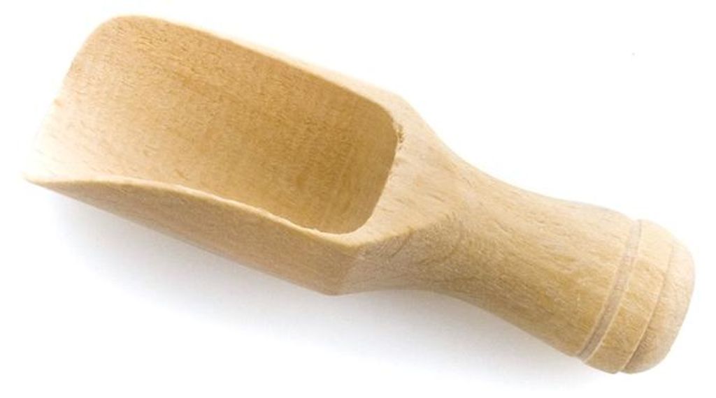 Küchenlöffel, Gewürzschaufel aus Holz Brillante