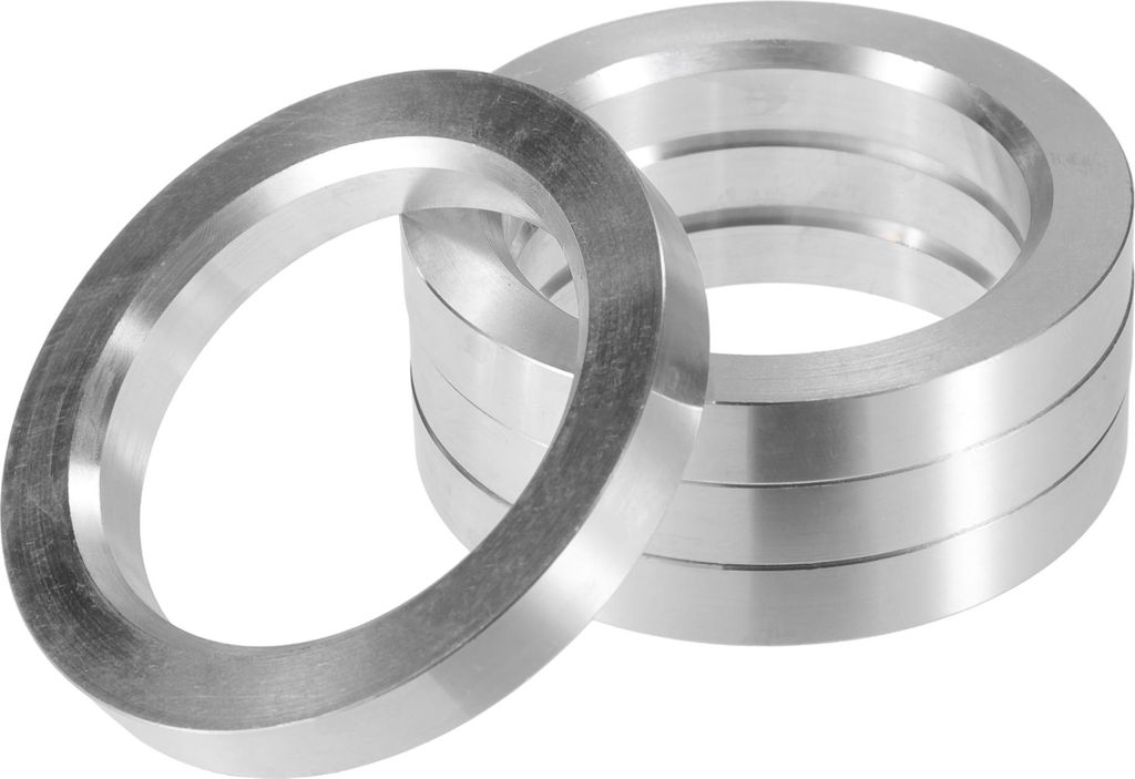 4 Stück Aluminiumlegierung Radnaben-Zentrierringe OD 75mm auf ID 54,1mm