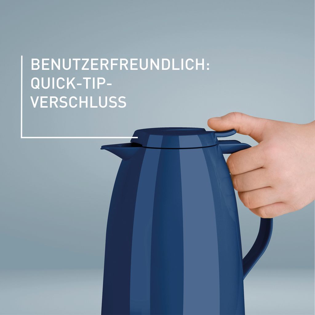 emsa Isolierkanne MAMBO 1,5 Liter hochglanz-blau Produktbild 5