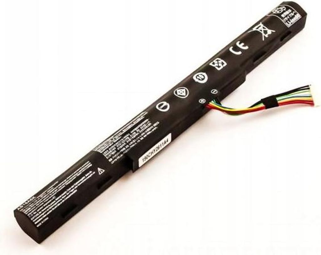 CoreParts - Laptop-Batterie - Lithium-Ionen - 2200 mAh - 32,6 Wh - Schwarz - für Acer Aspire E 14 (MBXAC-BA0065)