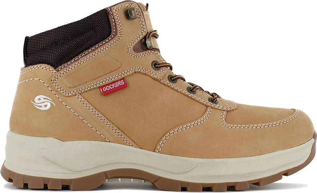 Dockers by Gerli 53KL003 Boots - Herren Winter Stiefel Boots Schuhe Leder Golden-Tan 300910 , EU 44 UK 10