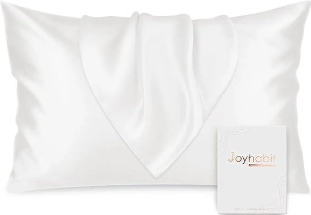 Taie en soie anti-plis de sommeil beige 40x60 protection