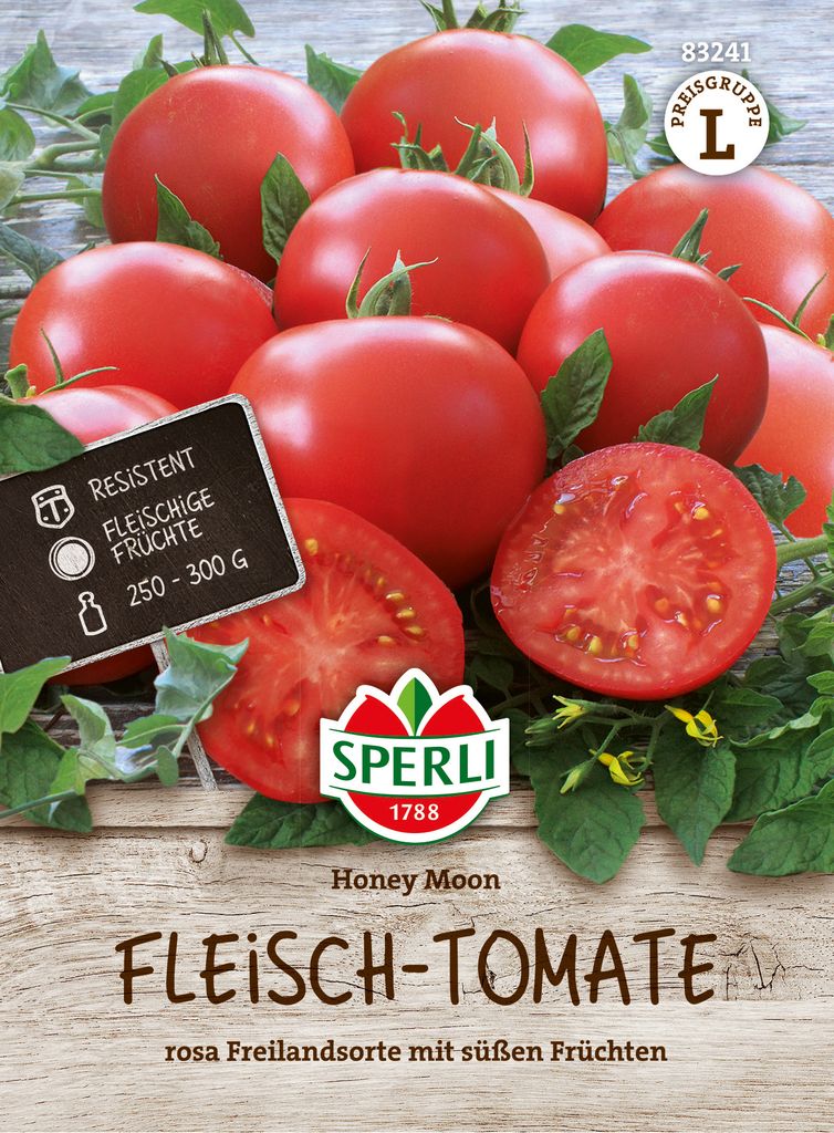 SPERLI Tomatensamen Honey Moon F1 Solanum lycopersicum 7 Produktbild 