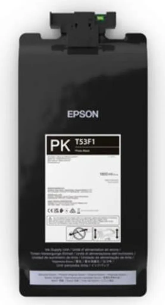 Epson T53F1 Noir Photo 1,6 L : Évitez les Interruptions de Production