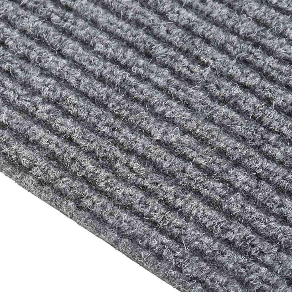 vidaXL Schmutzfangläufer Grau 100x400 cm Produktbild 