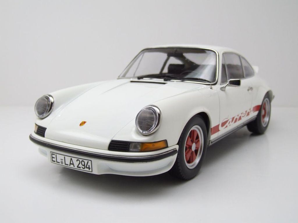 Norev 127514 Porsche 911 Carrera RS 2.7 1973 biało-czerwone Zdjęcie produktu 