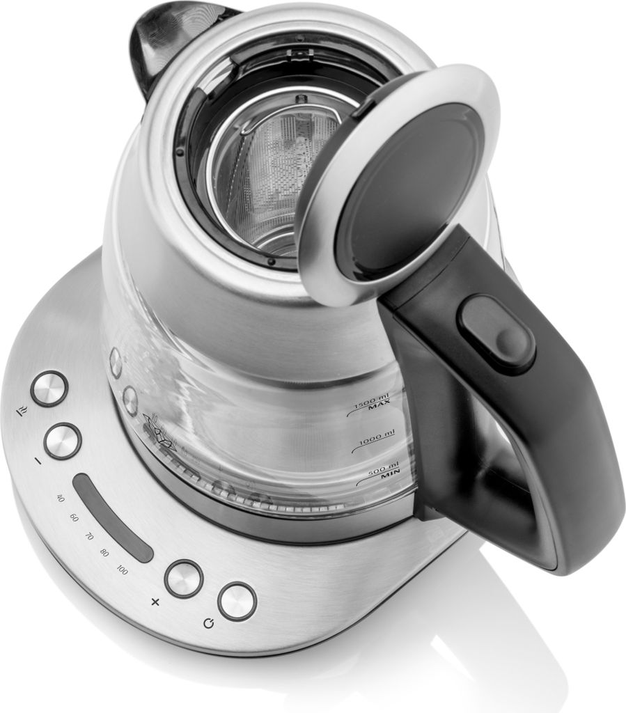 ETA TEE- Wasserkocher CRYSTELA PREMIUM ETA915390000, 1,5l, 2200W, stufenlose Temperatureinstellung, KEEP WARM Funktion