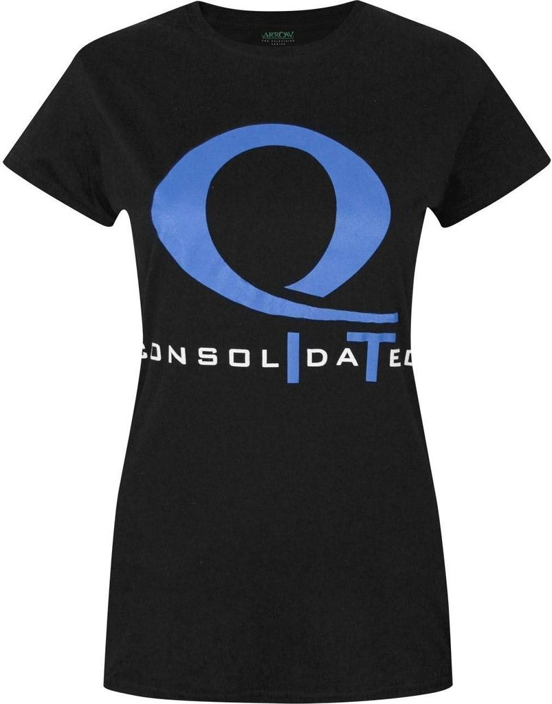Arrow - "Queen Consolidated" T-Shirt für Damen NS5656 (S) (Schwarz)