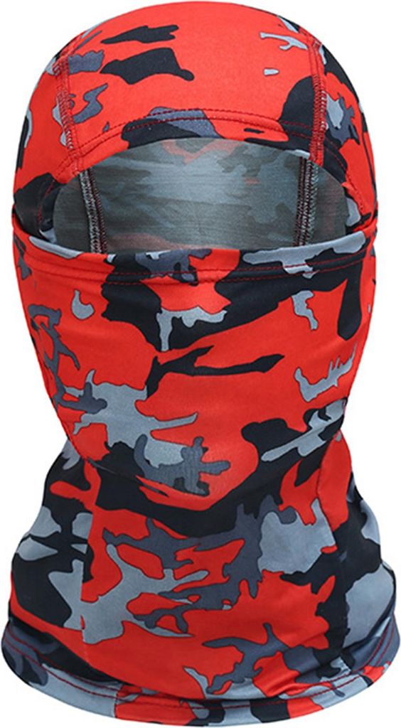 Camouflage Radfahren Gesichtsschutz Halsmanschette UV-Schutz Atmungsaktiv Outdoor Motorradhelm Liner Bandana Balaclava Halstuch Gesichtsschutz