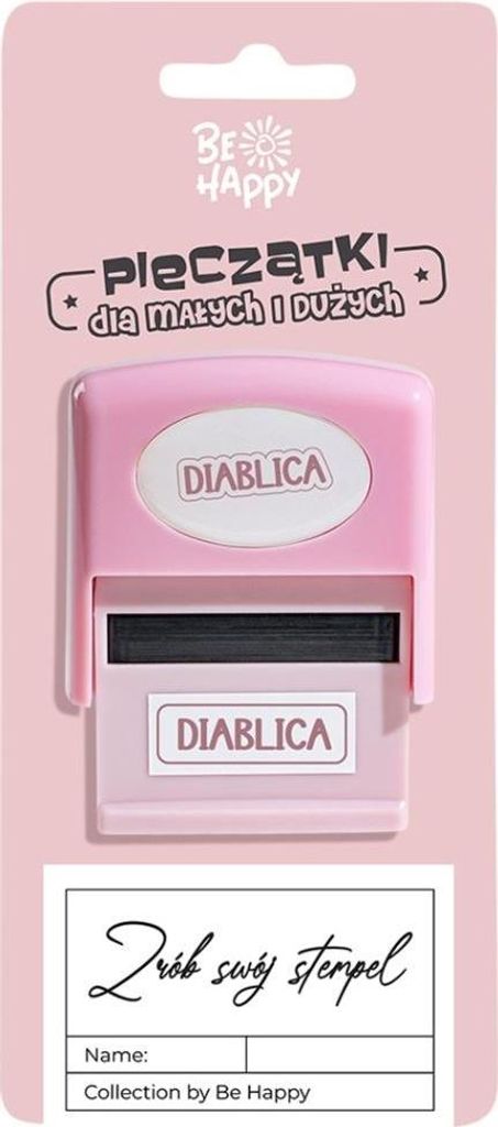 Stempel mit Aufschrift – Diablica – Be-Happy Gifts