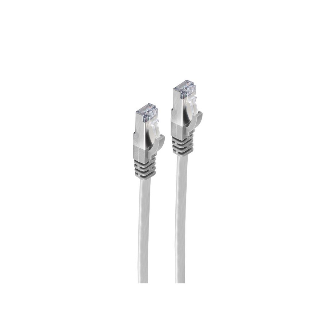 Płaski kabel RJ45 z surowym kablem CAT 7 o długości 7,5 m Zdjęcie produktu 