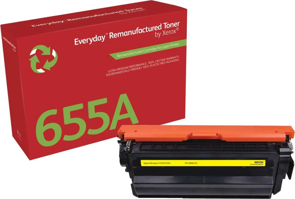 Toner Giallo HP 655A Xerox Everyday Eco-Friendly - 006R04345