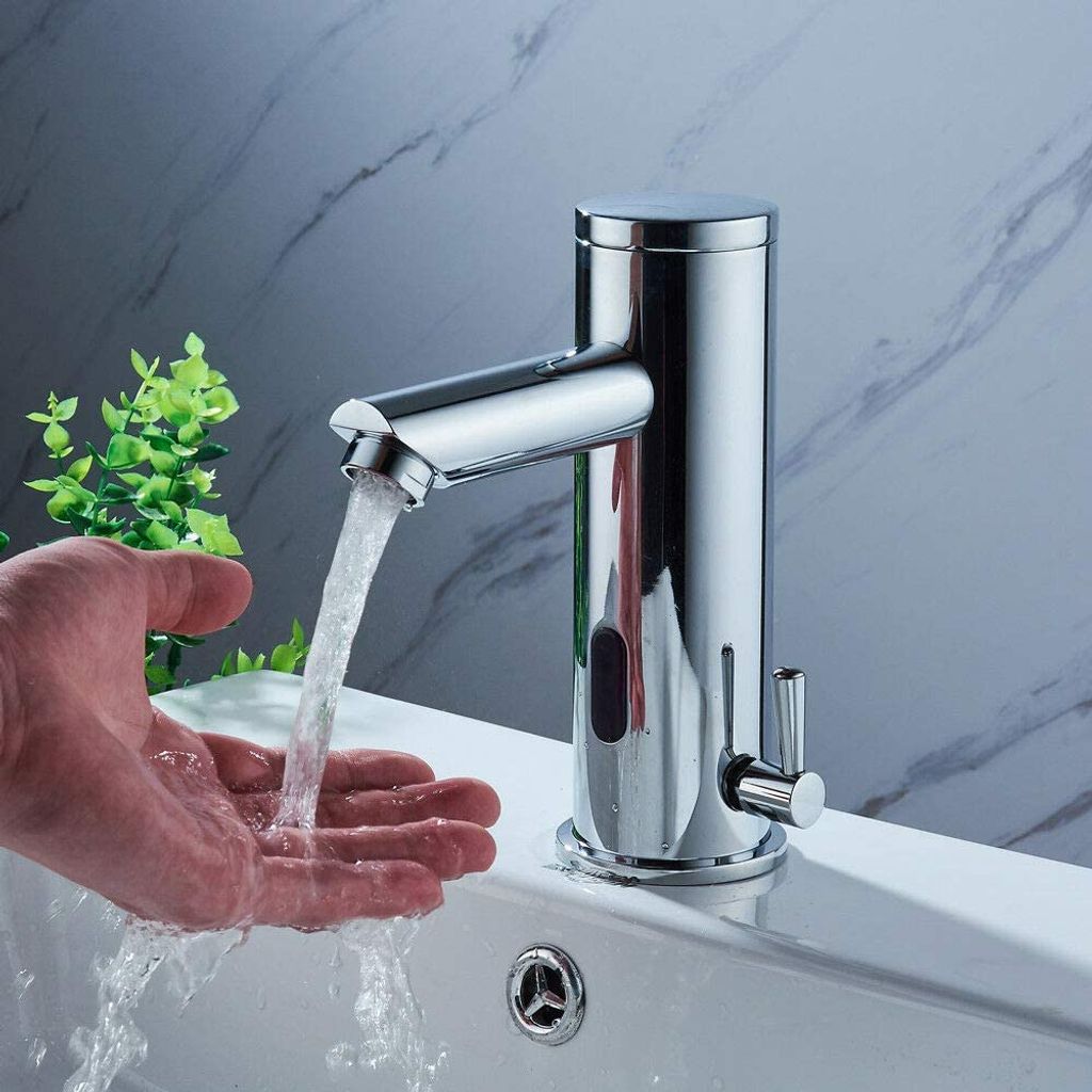 Automatisch Infrarot Sensor Waschtischarmatur Wasserhahn Waschbecken Badarmatur