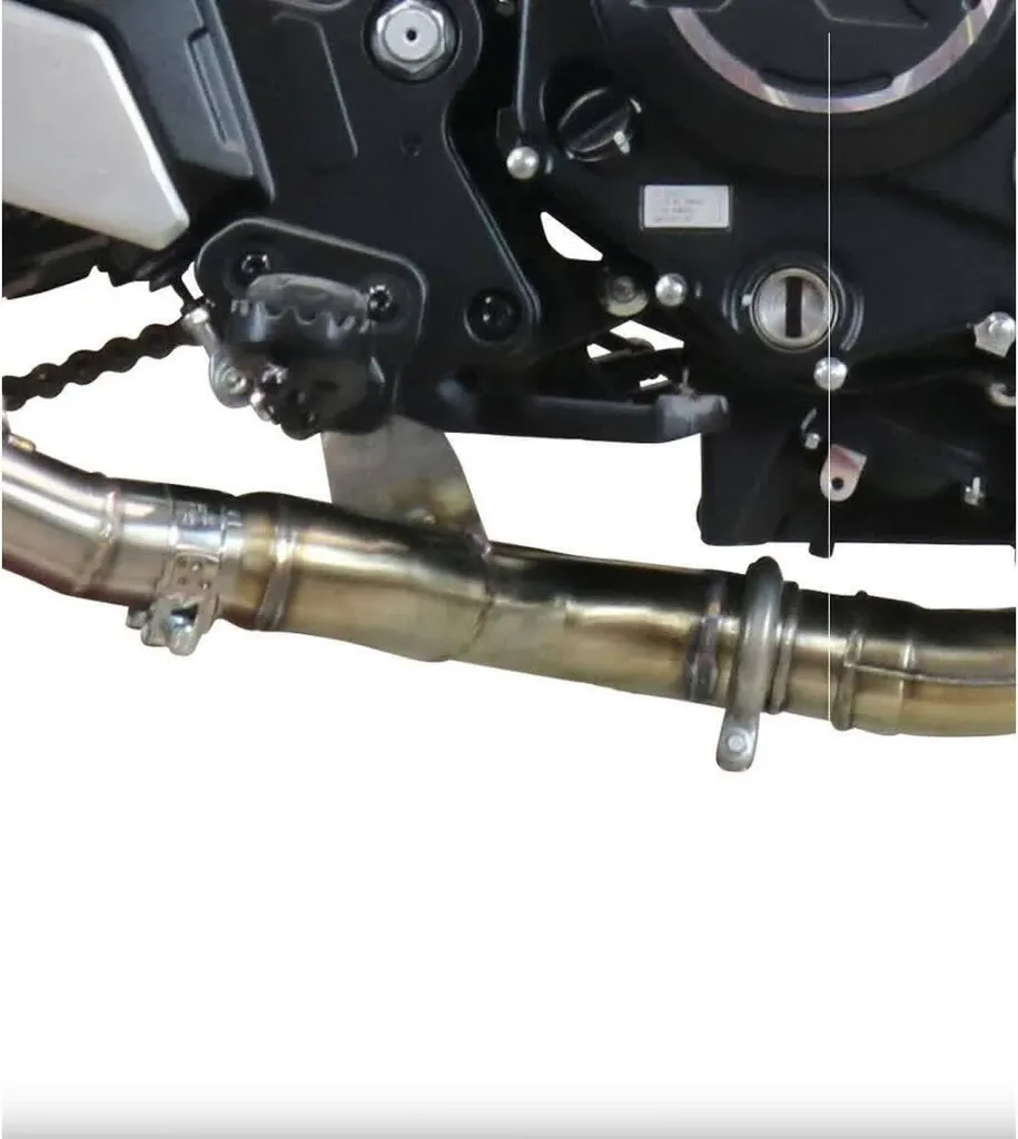 Coude racing GPR en inox pour CF Moto 700 CL-X Sport - Gain de puissance